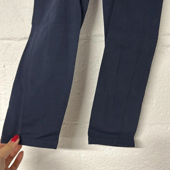 Athleta blue cropped leggings XXS - Picture 2 of 4